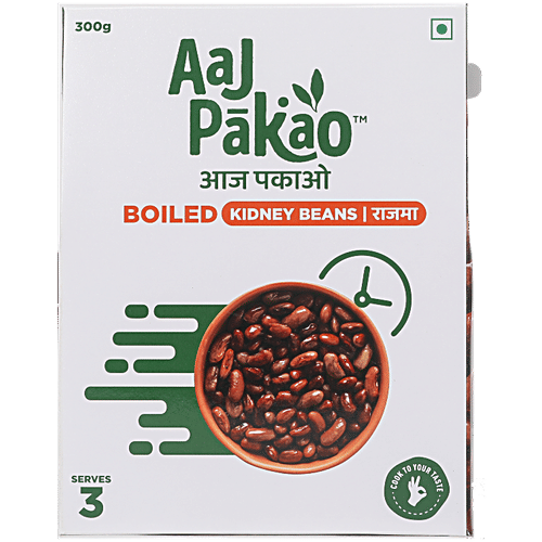 Buy Aaj Pakao Boiled Kidney Beans - Ready To Cook Online at Best