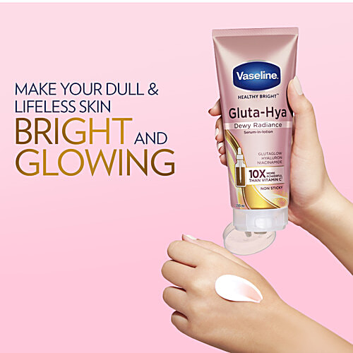 Vaseline Gluta Hya Dewy Radiance Serum In Lotion 200Ml