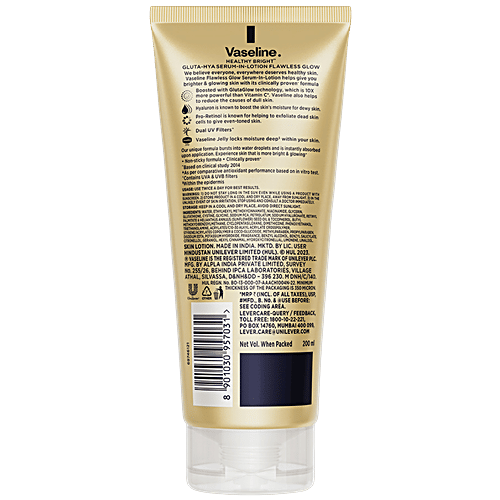 Vaseline Gluta Hya Flawless Glow Serum In Lotion 200Ml
