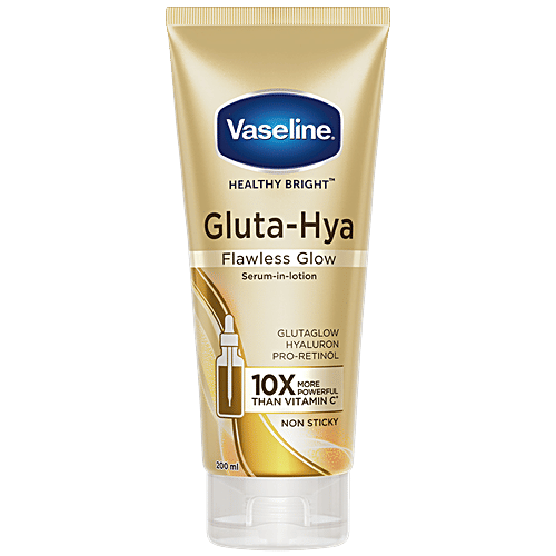 Vaseline Gluta Hya Flawless Glow Serum In Lotion 200Ml