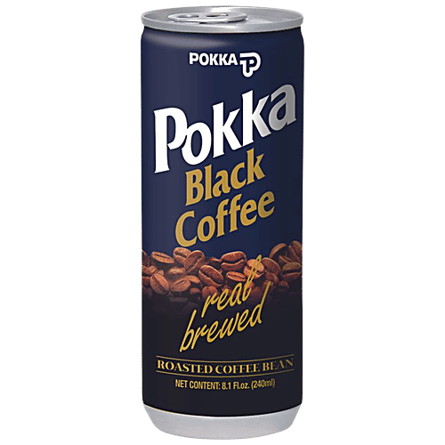 Buy Pokka Black Coffee Drink - Real Brewed Online at Best Price of