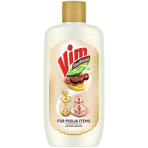 Buy Vim Shudhham Metal Shine Gel For Pooja Items Online at Best