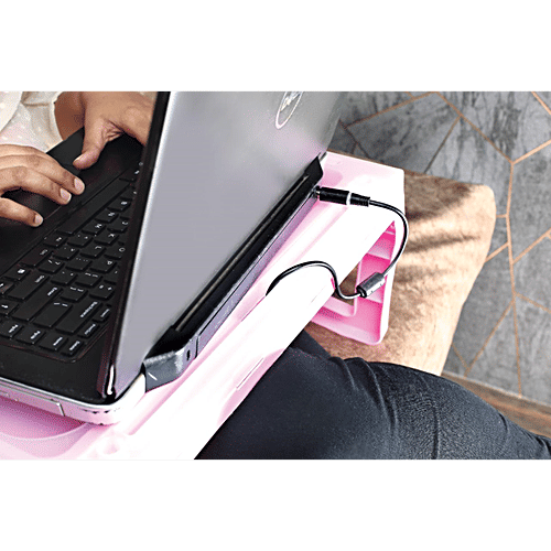 Nakoda Desk Table-Portable/Foldable With Storage Small, Assorted  Colour, Scholar, pc