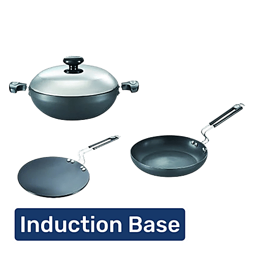 Buy Prestige Hard Anodised Plus Induction Base Cookware Set Online at ...