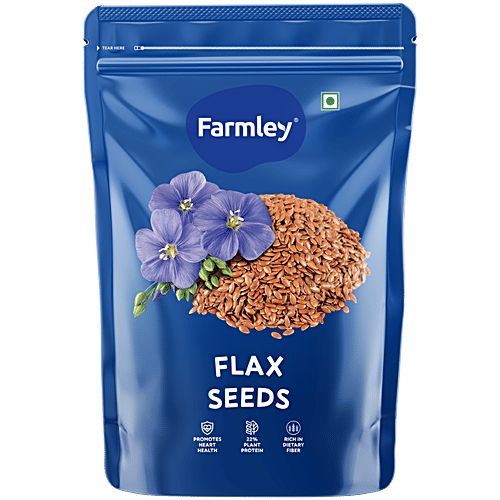 Buy Farmley Flax Seeds Online at Best Price of Rs 74.25 - bigbasket