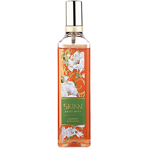 Skinn By Titan Body Mist Jasmine Serenade Fragrance With Aloe Vera  Chamomile, 230 ml