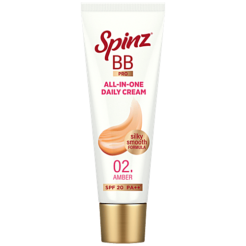 Buy Spinz BB Pro All In One Daily Cream - SPF 20 PA ++ Online at