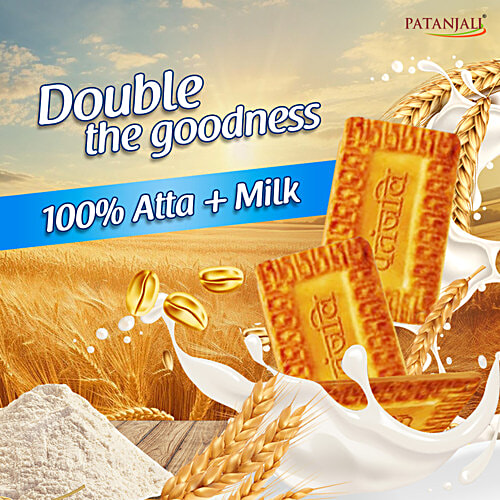 Patanjali Doodh Biscuits 255 Gm