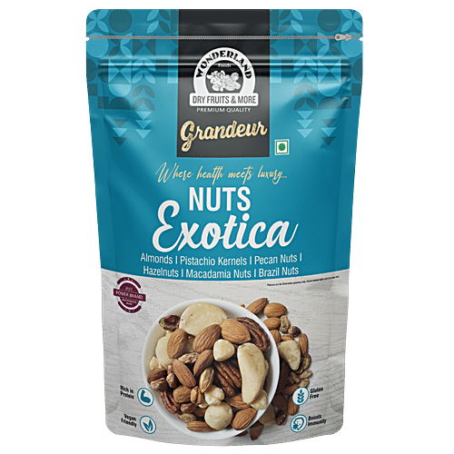 Buy Wonderland Foods Nuts Exotica Mix - Almonds, Pistachio, Pecan