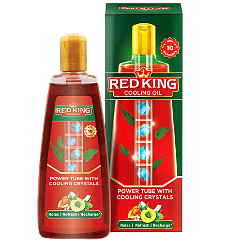 Buy Red King Cooling Oil - Relieves Body Aches, Headache & Fatigue Online  at Best Price of Rs 149 - bigbasket