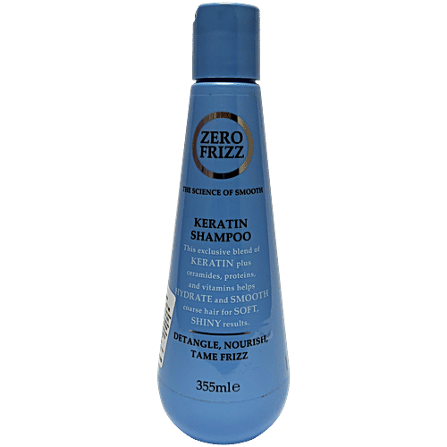 Buy High Ridge Brands Zero Frizz - Keratin Shampoo For Soft & Shiny ...