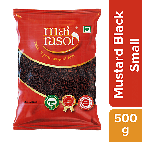 Buy Mai Rasoi Black Mustard/Sarson/Rai/Sassvi - Small Online at Best ...