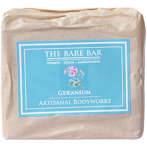 Buy The Bare Bar Geranium Soap Bar Online at Best Price of Rs 325 ...