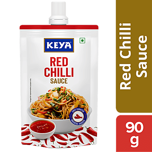 Keya Red Chilli Sauce, 90 g Pouch