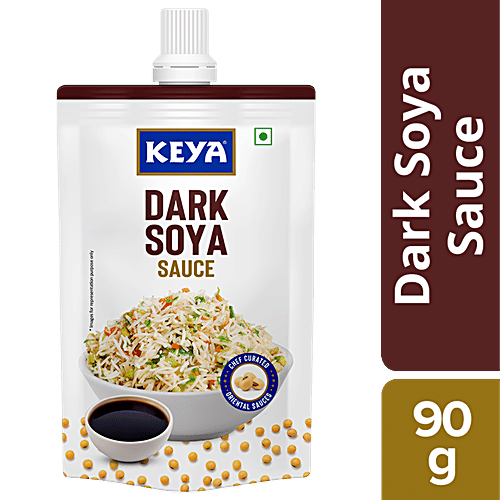 Keya Dark Soya Sauce, 90 g Pouch