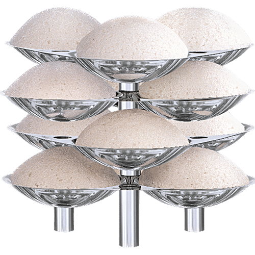 Hawkins Stainless Steel Idli Stand For 12 Idlis, Silver, SSID5, Pc