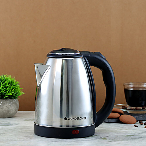 Wonderchef Crescent Electric Kettle Used For Boiling Water, Making Tea  Coffee, Instant Noodles, Soup, L