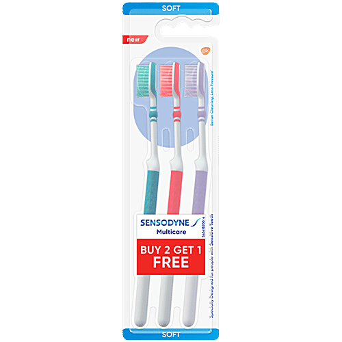 Buy Sensodyne Multi Care Soft Bristles Toothbrush For People With ...