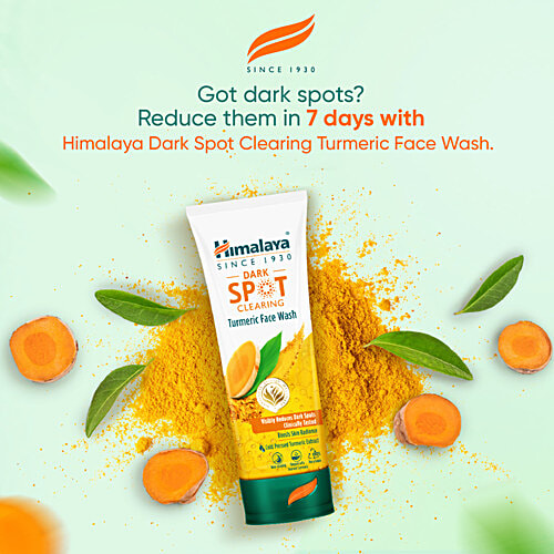 Himalaya Dark Spot Clearing Turmeric Face Wash 100Ml