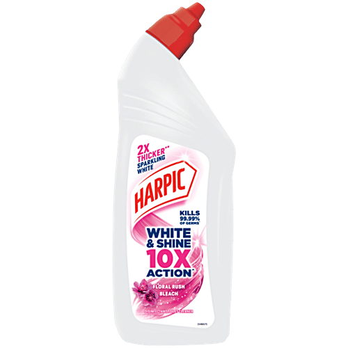 Harpic White Shine Bleach Toilet Cleaner 1 Ltr.
