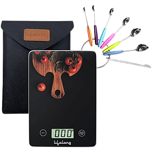 Buy Lifelong Multifunctional Kitchen Weighing Scale - With Measuring ...