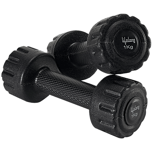 Buy Lifelong PVC Dumbbells For Home Gym Fitness Barbell, Month