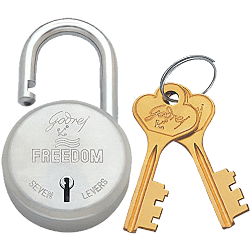 Buy Godrej Locks Freedom Carton 7 Levers 2 Keys Padlock 7665