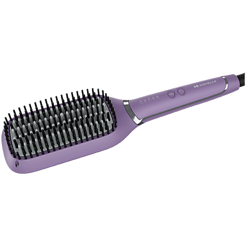 Buy Havells HS4201 Keratin Infused Hair Straightening Brush 50 W