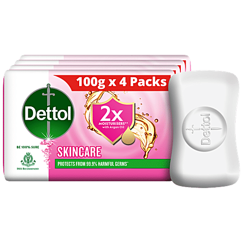 Buy Dettol Skincare Moisturizing Beauty Bathing Soap Bar with