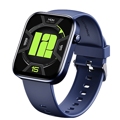 Buy boAt Storm Call Smartwatch Dark Blue, cm Online at