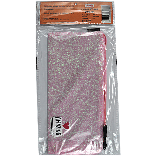 Buy Oddy PPS01 Amazing Pencil Pouch Pink, 24 x 12 cm Online at