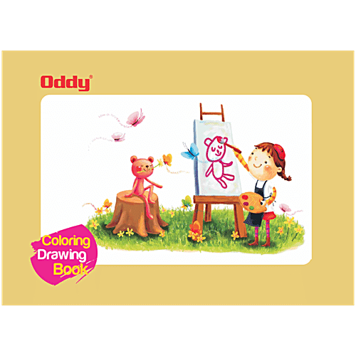 Buy Oddy DRB-A420 A4 36 Pages Drawing Book - Plain Sheets, 21 x
