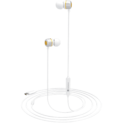 Buy Portronics Conch 20 In-Ear Wired Earphone With Type-C Jack