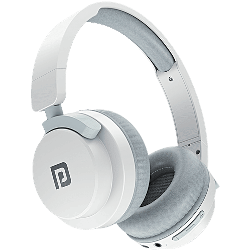 Buy Portronics Muffs M2 Bluetooth Wireless Headphone White