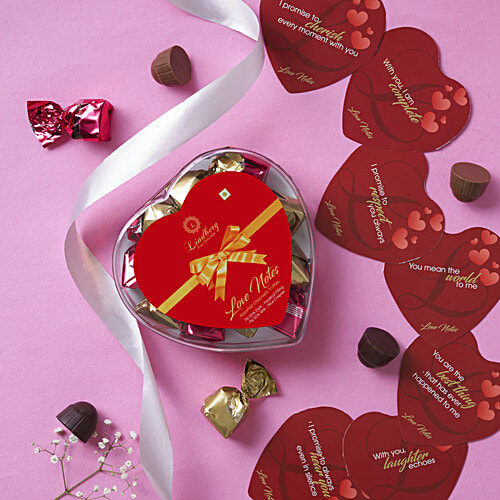 Buy Lindberg Love Notes - Assorted Centre Filled Chocolates Online
