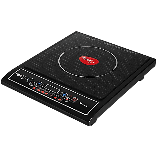 Pigeon by Stovekraft Cruise Induction Cooktop - With Crystal Glass, 1800 Watt, 7 Segments LED Display, Auto Switch Off