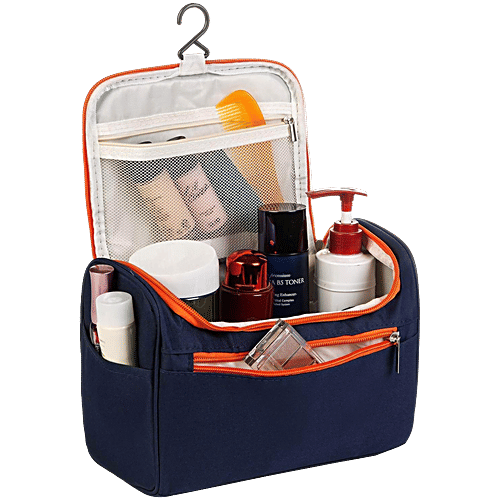 Hanging Toiletry Organizer Bag Travel Case For Men's