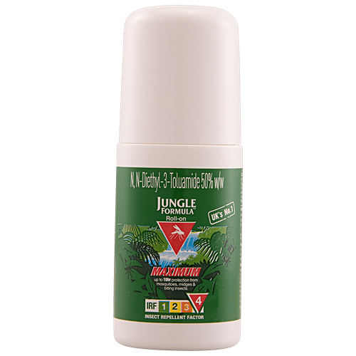 Jungle Formula Maximum Roll-On 50ml - Repellente Zanzare Forte - Foto 6