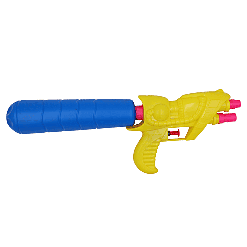 Darling Toys Holi Water Gun With Double Nozzle, Multicoloured, 450 ml