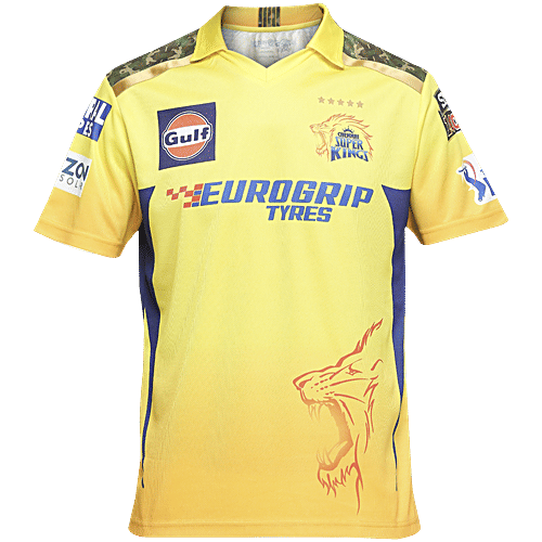 Playr X Chennai Super Kings Fan Jersey T-Shirt, pc