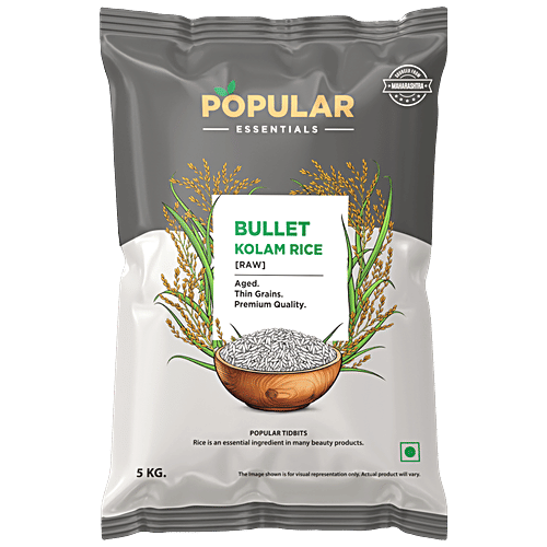 Rrr Bullet Rice Buy Popular Essentials Bullet Kolam Raw Rice Online at Best Price of Rs ...