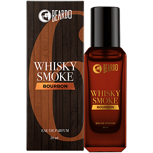 Beardo Whisky Smoke Bourbon Eau De Parfum For Men, 20 ml