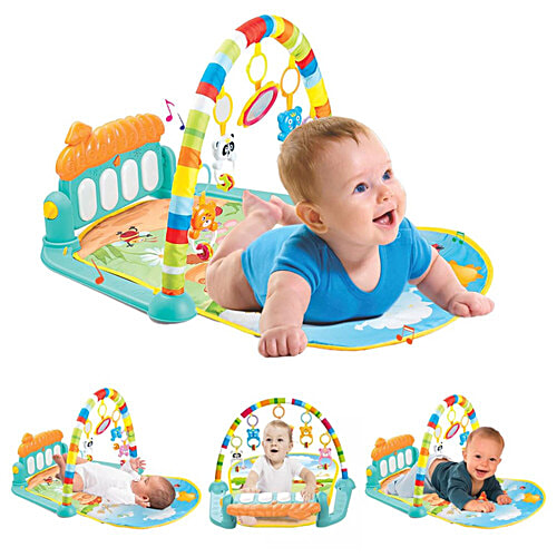 Wembley Baby Play Gym Mat With Hanging Toys, Rattles, Lights Musical  Keyboard, Piano, pc