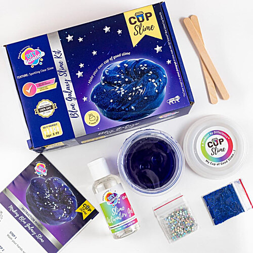 Buy Wembley Galaxy Fluffy Slime Kit - For Kids, Scented PVA Glue