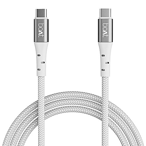 Buy boAt Type C To Type C 3A 60W Fast Charging Cable m