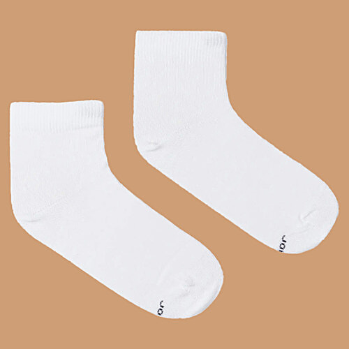 Buy Jockey 7801 Unisex Kids Compact Cotton Stretch Solid Ankle