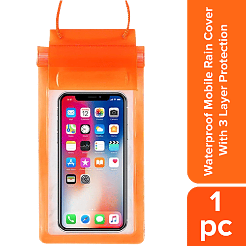 Waterproof Plastic Mobile Plastic Cover For Rain Mobile Water