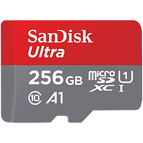 Buy Sandisk Ultra 256GB MicroSDXC Memory Card UHS-I, 150MB/s R
