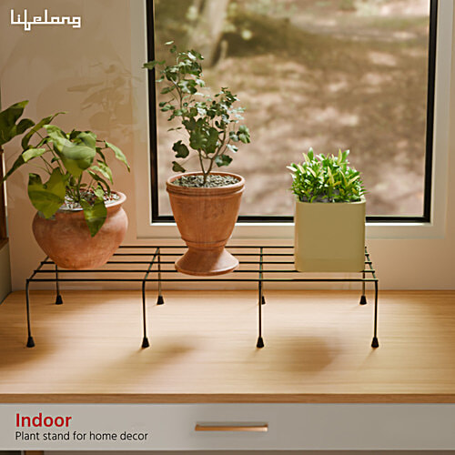 Buy Lifelong Plant Stand For Balcony Living Room, Anti-Rust