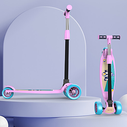 Buy Lifelong LLKS03 Kick Scooter Pink Blue Online at Best